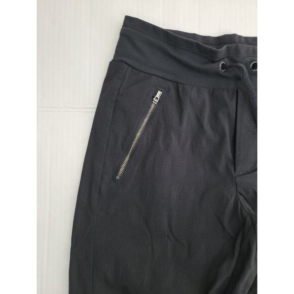 Athleta Pants Womens 6 Trekkie North Jogger Drawstring Athleisure Black - Picture 4 of 10